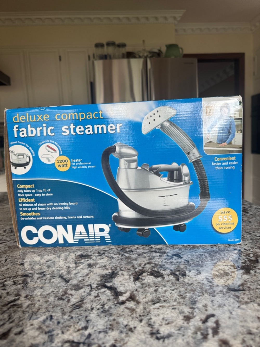 Conair Deluxe Compact Fabric Steamer GS60